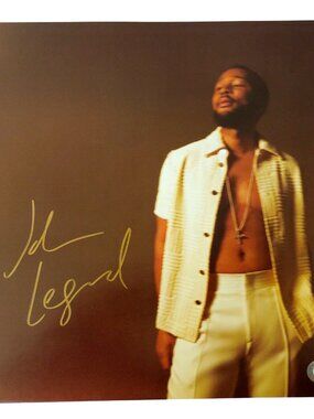 John Legend Signed Legend Act I & II Album Flat Vinyl LP Beckett BAS COA
